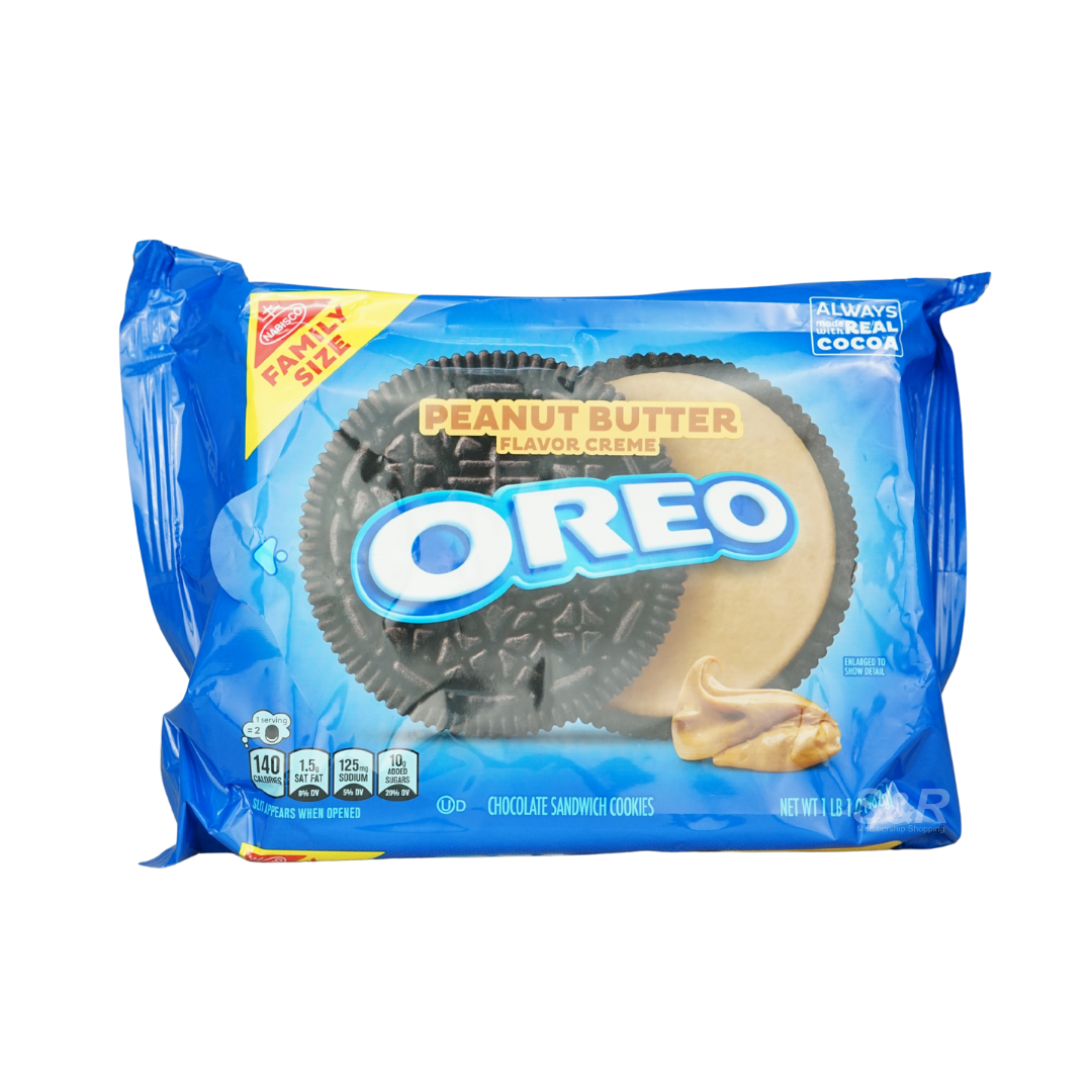 Oreo Peanut Butter Chocolate Sandwich Cookies 482g